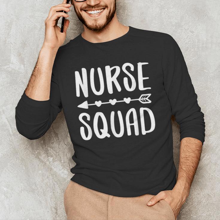 Nurse Squad Shirt Teacher Student Nursing Team For Men Women Girls Kids Men's Long Sleeve T-Shirt, novelty gifts, funny gifts Nurse Squad Shirt Teacher Student Nursing Team For Men Women Girls Kids Men's Long Sleeve T-Shirt, novelty gifts, funny gifts