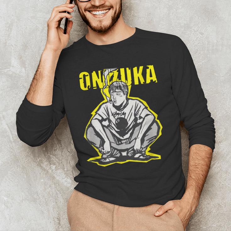 Onizuka Great Teacher Classic Anime Men's Long Sleeve T-Shirt, novelty gifts, funny gifts