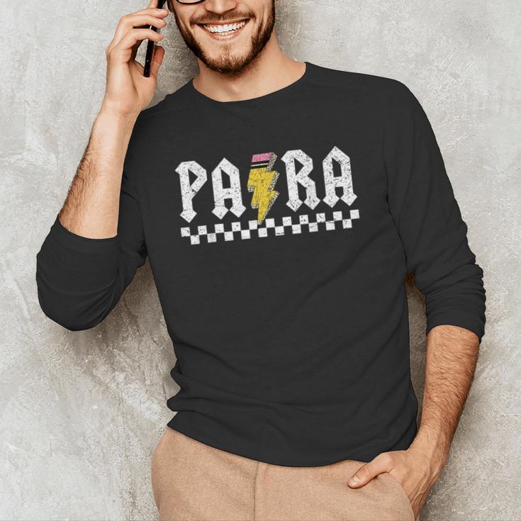 Para Squad Paraprofessional Para Teacher Men's Long Sleeve T-Shirt, novelty gifts, funny gifts Para Squad Paraprofessional Para Teacher Men's Long Sleeve T-Shirt, novelty gifts, funny gifts