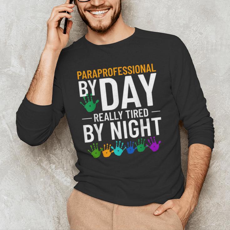 Paraprofessional Educator Teacher Para Classroom Assistant Men's Long Sleeve T-Shirt, novelty gifts, funny gifts Paraprofessional Educator Teacher Para Classroom Assistant Men's Long Sleeve T-Shirt, novelty gifts, funny gifts
