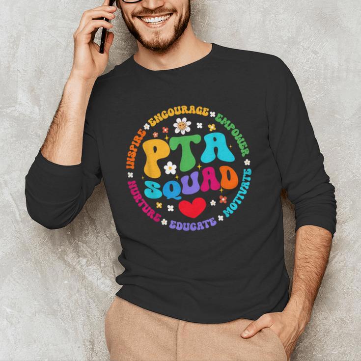 Parents Teacher Association Team Supporter PTA Squad For Men Women Girls Kids Men's Long Sleeve T-Shirt, novelty gifts, funny gifts Parents Teacher Association Team Supporter PTA Squad For Men Women Girls Kids Men's Long Sleeve T-Shirt, novelty gifts, funny gifts