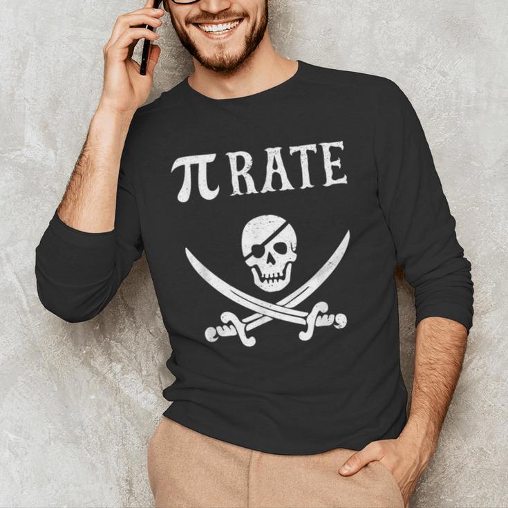 Pi Day Pi Rate Pirate For Teachers Men's Long Sleeve T-Shirt, novelty gifts, funny gifts Pi Day Pi Rate Pirate For Teachers Men's Long Sleeve T-Shirt, novelty gifts, funny gifts