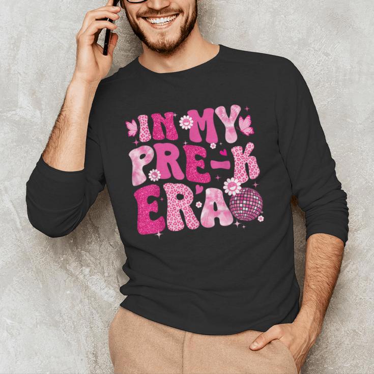 In My Pre-K Era Teachers Women Back To School Kids Girls Men's Long Sleeve T-Shirt, novelty gifts, funny gifts In My Pre-K Era Teachers Women Back To School Kids Girls Men's Long Sleeve T-Shirt, novelty gifts, funny gifts