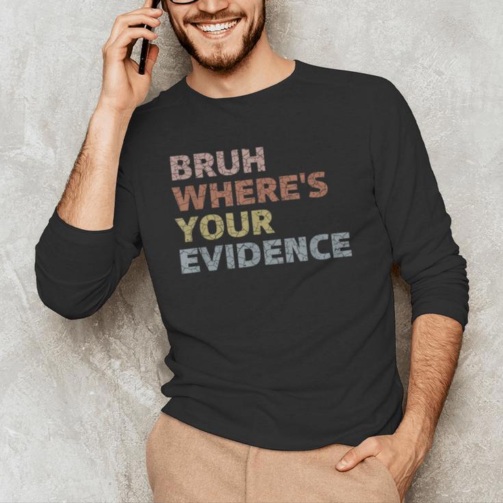 Prove It Cite Your Evidence English Teachers Day Men's Long Sleeve T-Shirt, novelty gifts, funny gifts