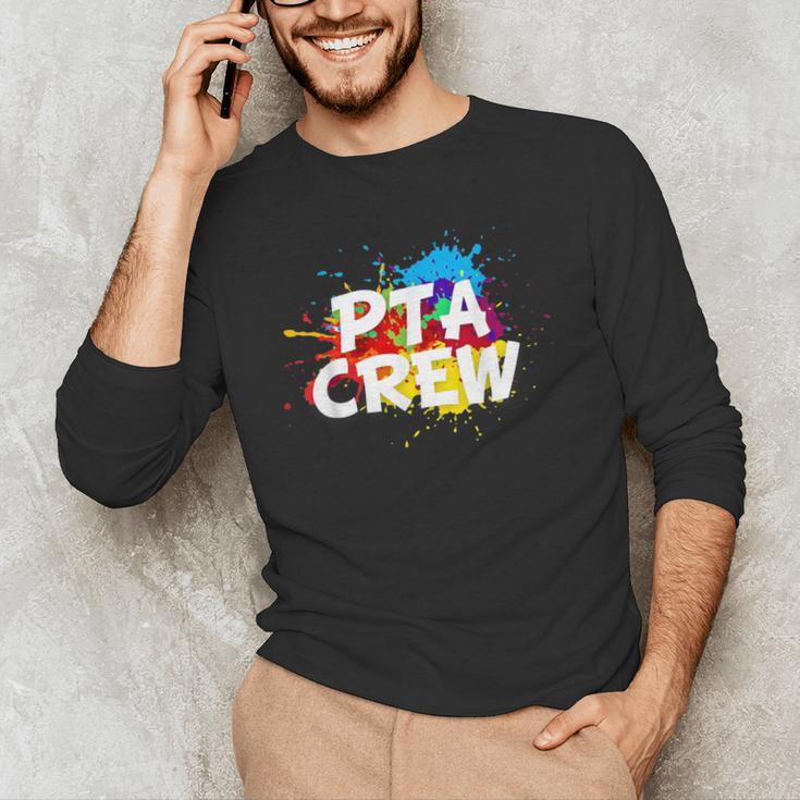 PTA Crew Back To School Volunteer Board Mom Parent Teacher Men's Long Sleeve T-Shirt, novelty gifts, funny gifts PTA Crew Back To School Volunteer Board Mom Parent Teacher Men's Long Sleeve T-Shirt, novelty gifts, funny gifts