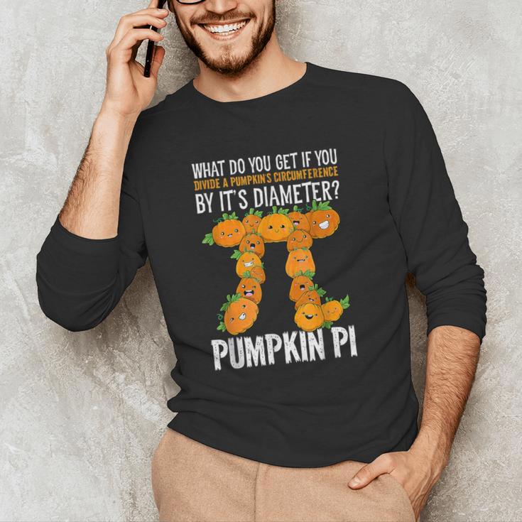 Pumpkin Pi Math Teacher Halloween Geometry Men's Long Sleeve T-Shirt, novelty gifts, funny gifts Pumpkin Pi Math Teacher Halloween Geometry Men's Long Sleeve T-Shirt, novelty gifts, funny gifts