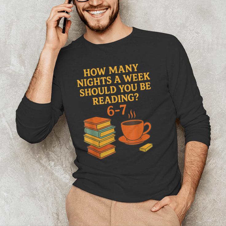 Reading 67 Meme English Teacher 6 7 Book Lover Humor Men's Long Sleeve T-Shirt, novelty gifts, funny gifts Reading 67 Meme English Teacher 6 7 Book Lover Humor Men's Long Sleeve T-Shirt, novelty gifts, funny gifts