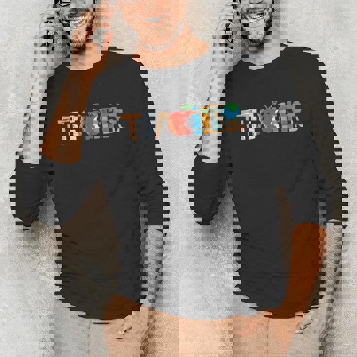 School Teacher Men And Women Back To School Teachers Men&#x27;s Long Sleeve T-Shirt, novelty gifts, funny gifts