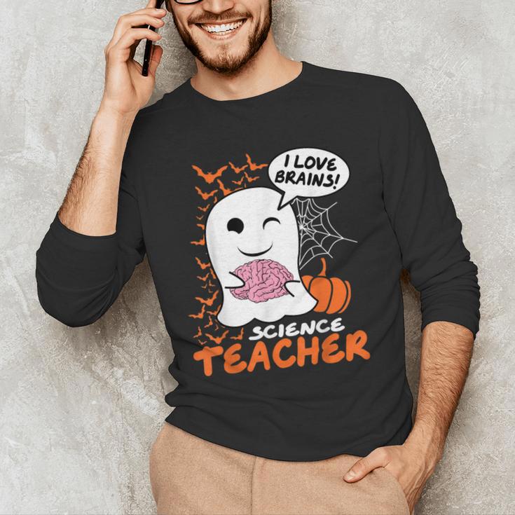 Science Teacher Cute Ghost Halloween Teacher Men Women Men's Long Sleeve T-Shirt, novelty gifts, funny gifts Science Teacher Cute Ghost Halloween Teacher Men Women Men's Long Sleeve T-Shirt, novelty gifts, funny gifts