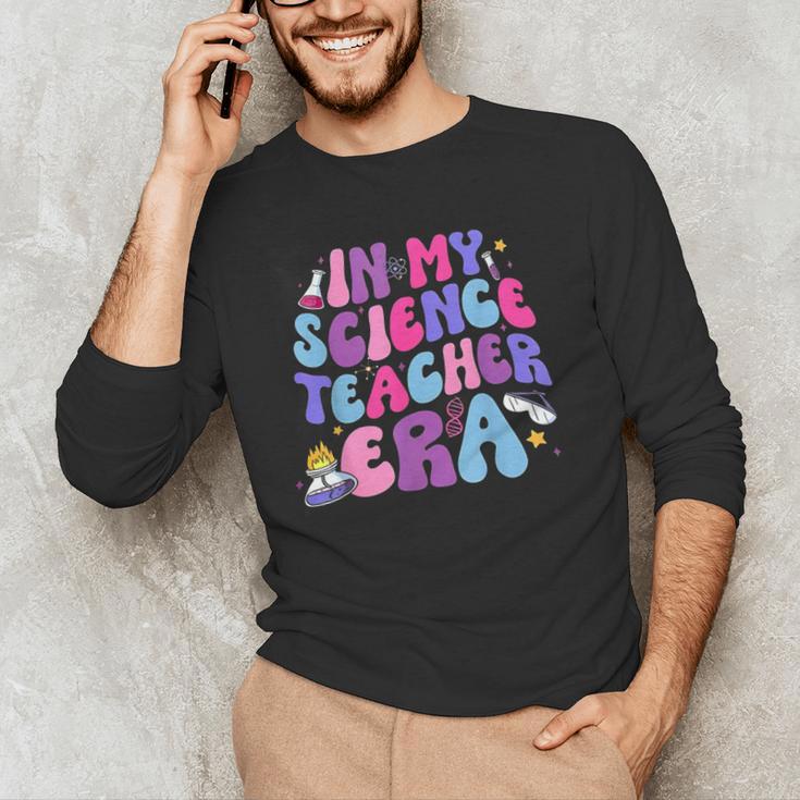 In My Science Teacher Era Teacher Men's Long Sleeve T-Shirt, novelty gifts, funny gifts