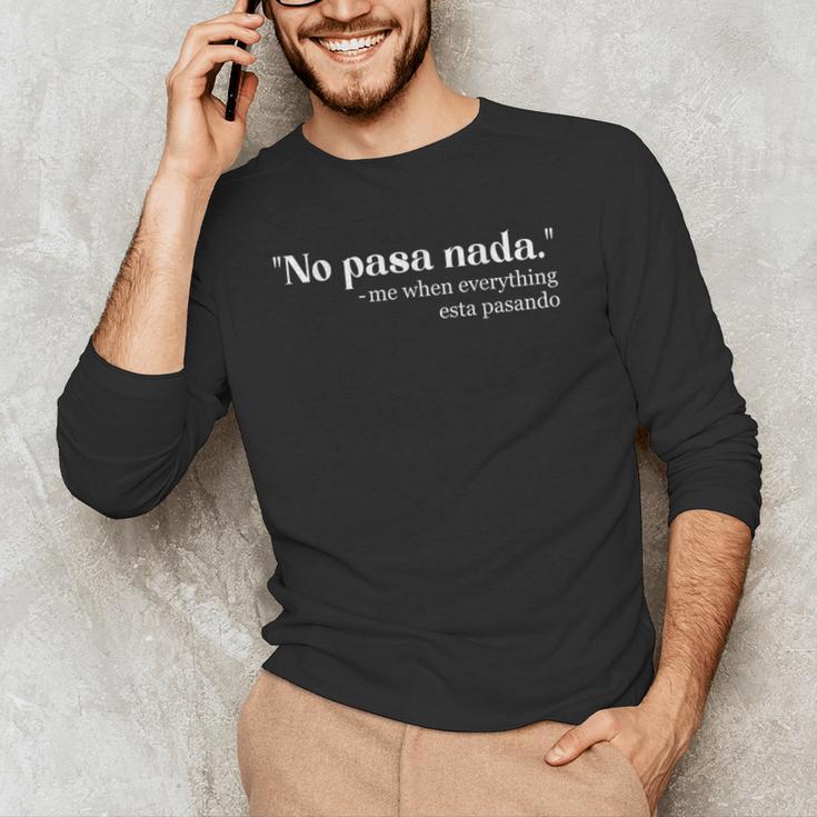 Spanglish Mexican Spanish Teacher Bilingual Spanglish Men's Long Sleeve T-Shirt, novelty gifts, funny gifts Spanglish Mexican Spanish Teacher Bilingual Spanglish Men's Long Sleeve T-Shirt, novelty gifts, funny gifts