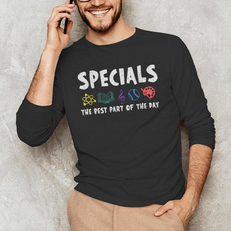 Specials The Best Part Of The Day Men Women Teacher Men's Long Sleeve T-Shirt, novelty gifts, funny gifts