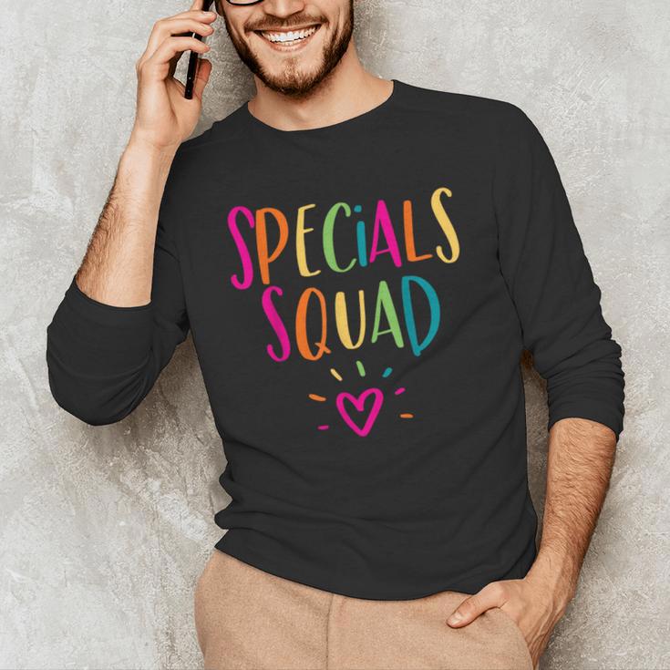 Specials Squad Art Music PE Tech Gym Teacher Team Men's Long Sleeve T-Shirt, novelty gifts, funny gifts Specials Squad Art Music PE Tech Gym Teacher Team Men's Long Sleeve T-Shirt, novelty gifts, funny gifts