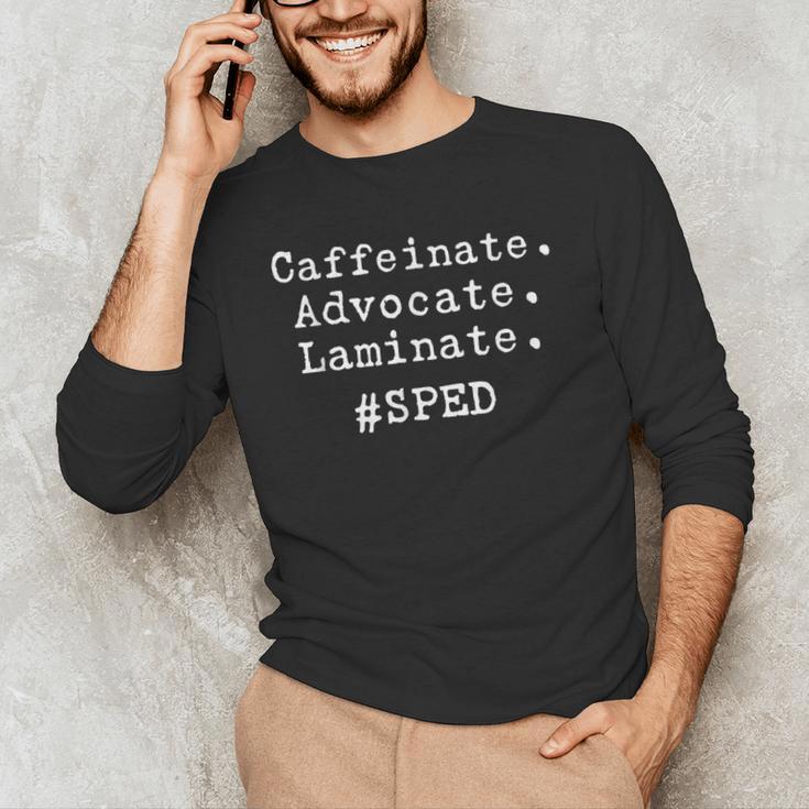 SPED Special Ed Teacher Para Aide Assistant For Men Women Men's Long Sleeve T-Shirt, novelty gifts, funny gifts