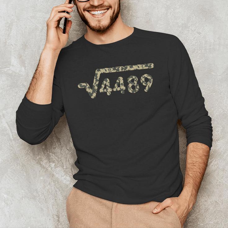Square Root 4489 Slang Math Teacher Six Seven 6 7 Meme Camo Men's Long Sleeve T-Shirt, novelty gifts, funny gifts Square Root 4489 Slang Math Teacher Six Seven 6 7 Meme Camo Men's Long Sleeve T-Shirt, novelty gifts, funny gifts