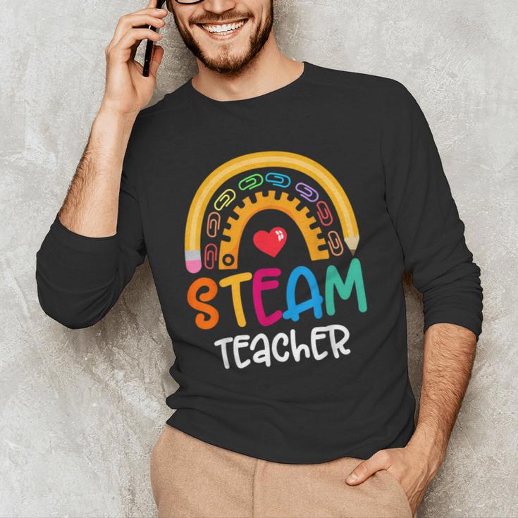 STEAM Teacher Squad Team Crew Back To School STEM Special Men's Long Sleeve T-Shirt, novelty gifts, funny gifts STEAM Teacher Squad Team Crew Back To School STEM Special Men's Long Sleeve T-Shirt, novelty gifts, funny gifts