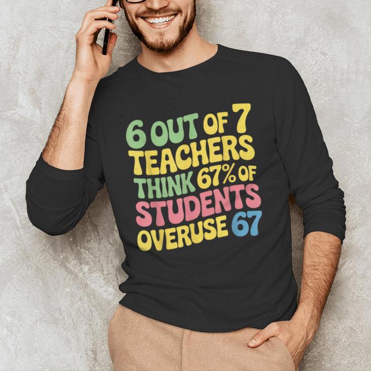 Teacher Overuse 67 Teacher Men's Long Sleeve T-Shirt, novelty gifts, funny gifts Teacher Overuse 67 Teacher Men's Long Sleeve T-Shirt, novelty gifts, funny gifts