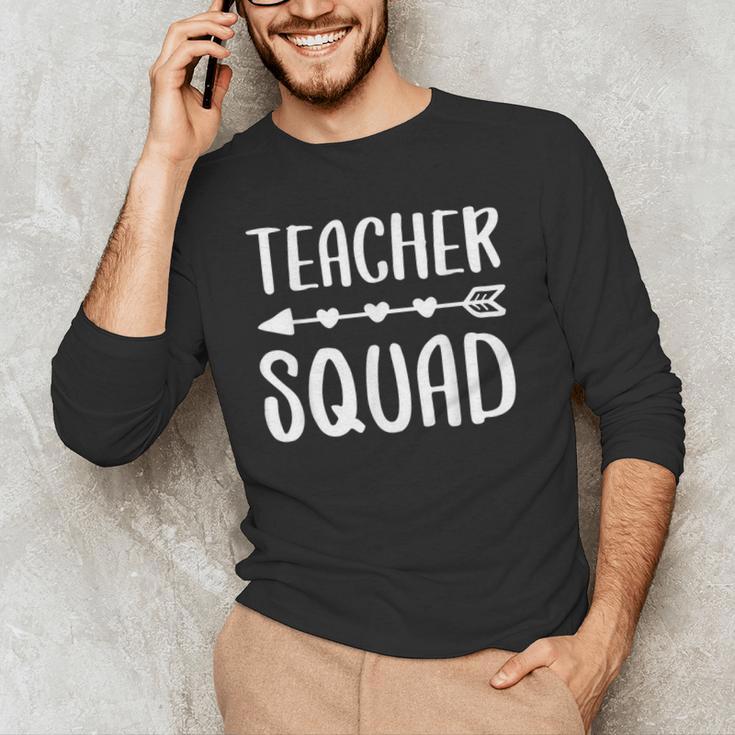 Teacher Squad Shirt Men Women Teacher Team Men's Long Sleeve T-Shirt, novelty gifts, funny gifts Teacher Squad Shirt Men Women Teacher Team Men's Long Sleeve T-Shirt, novelty gifts, funny gifts