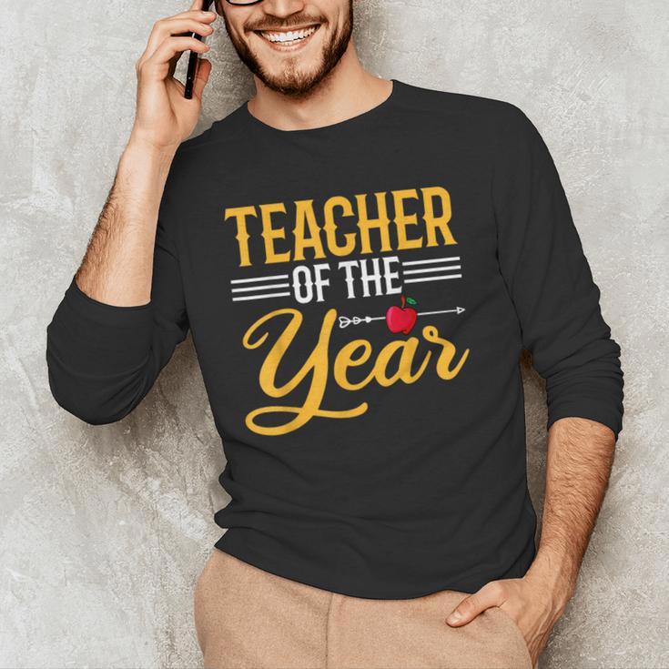 Teacher Of The Year Men Women Teachers Men's Long Sleeve T-Shirt, novelty gifts, funny gifts Teacher Of The Year Men Women Teachers Men's Long Sleeve T-Shirt, novelty gifts, funny gifts