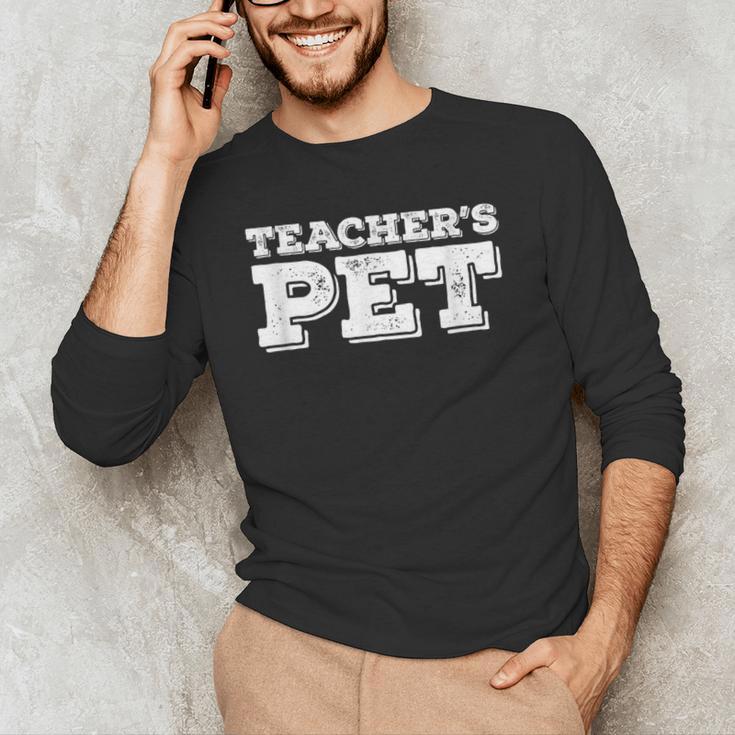 TEACHER'S PET You'Re My Favorite Do Me A Favor Men's Long Sleeve T-Shirt, novelty gifts, funny gifts TEACHER'S PET You'Re My Favorite Do Me A Favor Men's Long Sleeve T-Shirt, novelty gifts, funny gifts