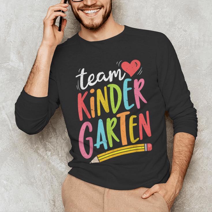 Team Kindergarten Teacher Student Back To School Men's Long Sleeve T-Shirt, novelty gifts, funny gifts Team Kindergarten Teacher Student Back To School Men's Long Sleeve T-Shirt, novelty gifts, funny gifts