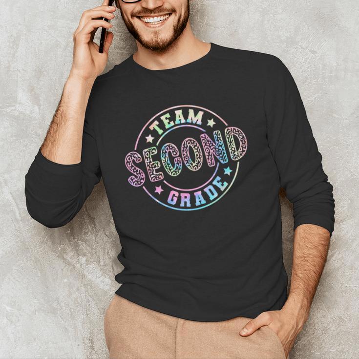 Team Second Grade Teacher Student Back To School 2nd Grade Men's Long Sleeve T-Shirt, novelty gifts, funny gifts Team Second Grade Teacher Student Back To School 2nd Grade Men's Long Sleeve T-Shirt, novelty gifts, funny gifts