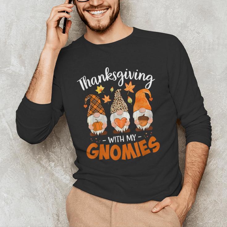 Thanksgiving Shirts For Women With My Gnomies Teachers Gnome Men's Long Sleeve T-Shirt, novelty gifts, funny gifts Thanksgiving Shirts For Women With My Gnomies Teachers Gnome Men's Long Sleeve T-Shirt, novelty gifts, funny gifts