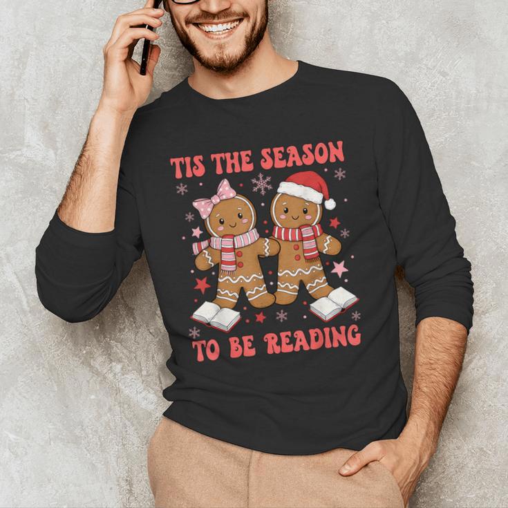 Tis The Season Reading Christmas Shirt Book Lovers Teacher Men's Long Sleeve T-Shirt, novelty gifts, funny gifts Tis The Season Reading Christmas Shirt Book Lovers Teacher Men's Long Sleeve T-Shirt, novelty gifts, funny gifts