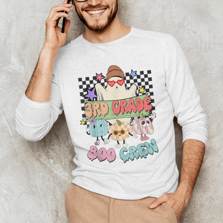 3rd Grade Boo Crew Third Grade Halloween Costume Teacher Kid Men's Long Sleeve T-Shirt, novelty gifts, funny gifts 3rd Grade Boo Crew Third Grade Halloween Costume Teacher Kid Men's Long Sleeve T-Shirt, novelty gifts, funny gifts