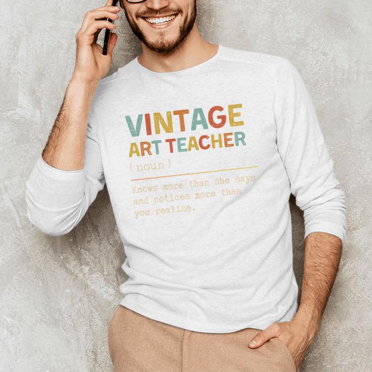 Art Teacher Definition Back To School First Day Men's Long Sleeve T-Shirt, novelty gifts, funny gifts Art Teacher Definition Back To School First Day Men's Long Sleeve T-Shirt, novelty gifts, funny gifts