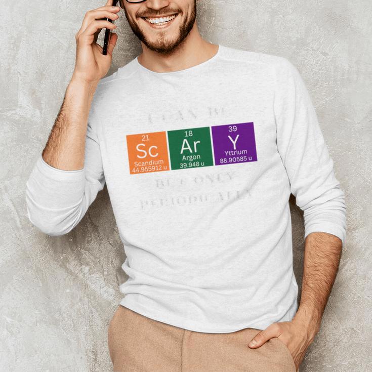 Chemisty Science Teacher Periodic Table Halloween Men's Long Sleeve T-Shirt, novelty gifts, funny gifts Chemisty Science Teacher Periodic Table Halloween Men's Long Sleeve T-Shirt, novelty gifts, funny gifts