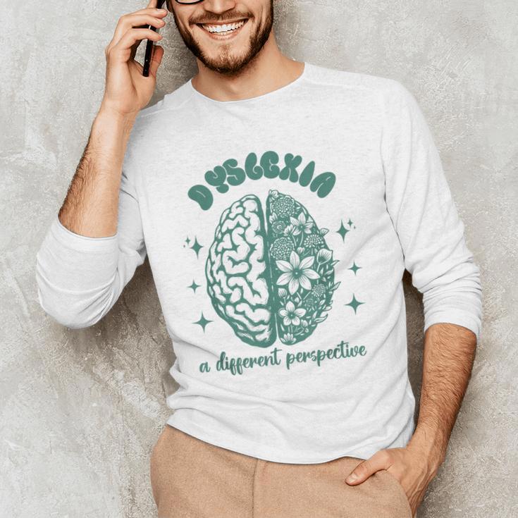Dyslexia A Different Perspective Dyslexia Specialist Teacher Men's Long Sleeve T-Shirt, novelty gifts, funny gifts Dyslexia A Different Perspective Dyslexia Specialist Teacher Men's Long Sleeve T-Shirt, novelty gifts, funny gifts