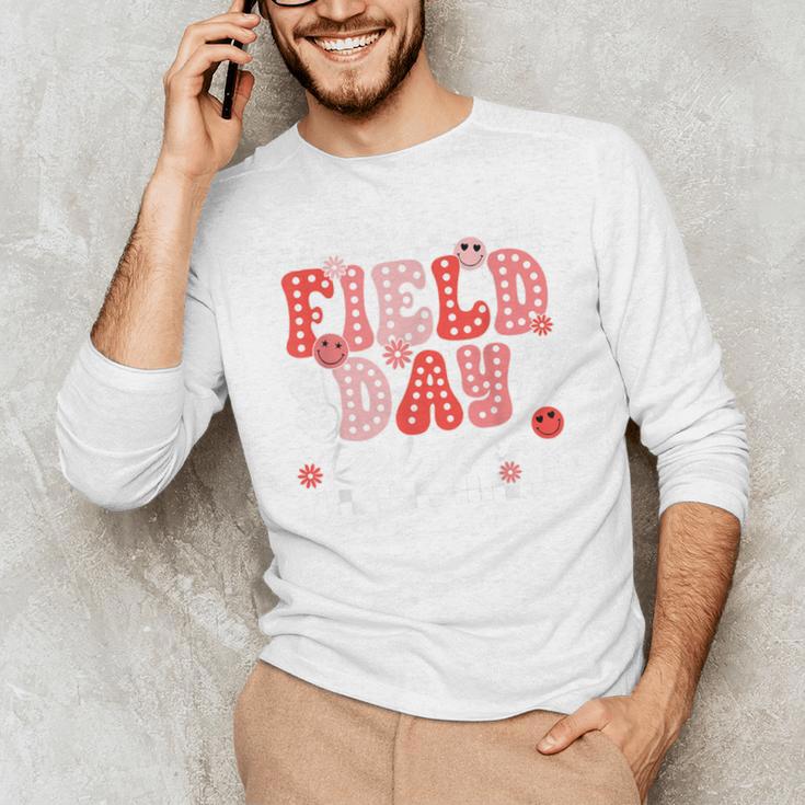 Field Day Red Team Outdoor Field Day Games For Kids Teacher Men's Long Sleeve T-Shirt, novelty gifts, funny gifts Field Day Red Team Outdoor Field Day Games For Kids Teacher Men's Long Sleeve T-Shirt, novelty gifts, funny gifts