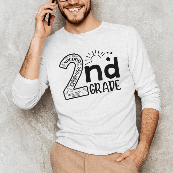 Hello On To 2nd Grade Teachers Boys And Team Secound Grade Men's Long Sleeve T-Shirt, novelty gifts, funny gifts