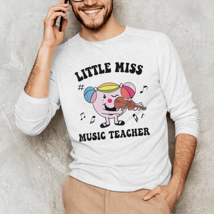 Little Miss Music Teacher Music Teacher Team Men's Long Sleeve T-Shirt, novelty gifts, funny gifts Little Miss Music Teacher Music Teacher Team Men's Long Sleeve T-Shirt, novelty gifts, funny gifts