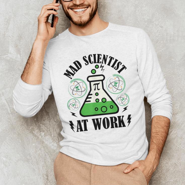 Mad Scientist Science Teacher Halloween Costume Teen Girls Men's Long Sleeve T-Shirt, novelty gifts, funny gifts
