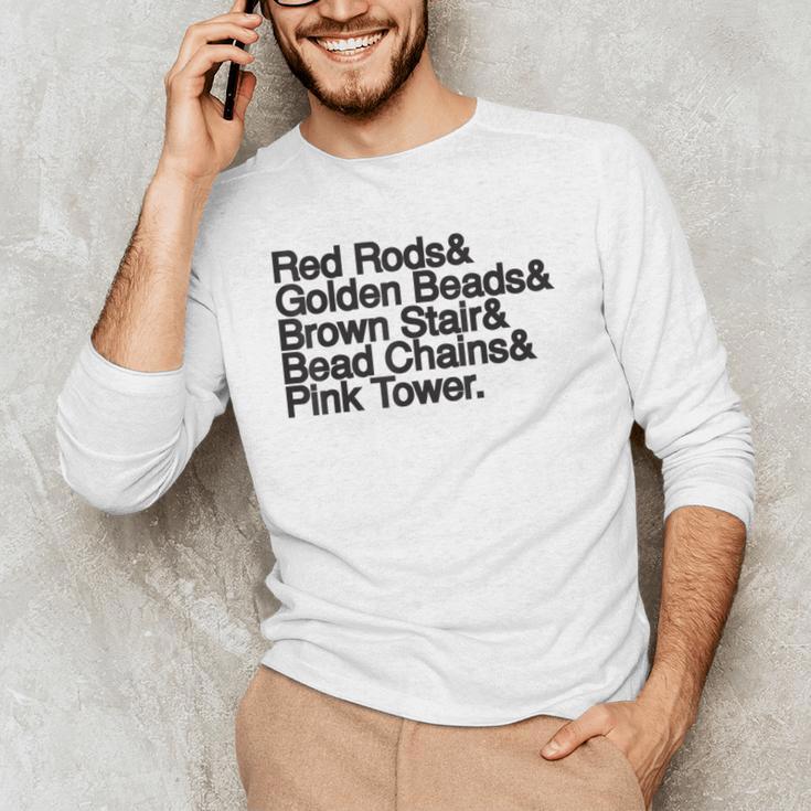 Montessori Helvetica Education Teacher Men's Long Sleeve T-Shirt, novelty gifts, funny gifts Montessori Helvetica Education Teacher Men's Long Sleeve T-Shirt, novelty gifts, funny gifts
