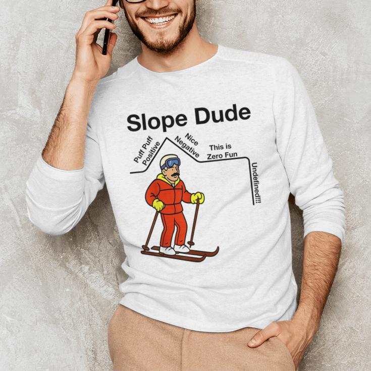 Nerdy Slope Dude Geometry Algebra Math Teacher Men's Long Sleeve T-Shirt, novelty gifts, funny gifts Nerdy Slope Dude Geometry Algebra Math Teacher Men's Long Sleeve T-Shirt, novelty gifts, funny gifts
