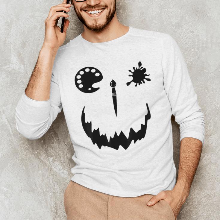 Pumpkin Artist Halloween Art Teacher Men's Long Sleeve T-Shirt, novelty gifts, funny gifts Pumpkin Artist Halloween Art Teacher Men's Long Sleeve T-Shirt, novelty gifts, funny gifts