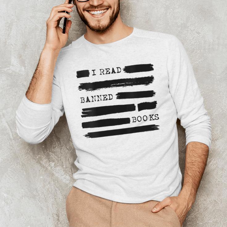 I Read Banned Books Banned Books Week Librarian Teacher Men's Long Sleeve T-Shirt, novelty gifts, funny gifts I Read Banned Books Banned Books Week Librarian Teacher Men's Long Sleeve T-Shirt, novelty gifts, funny gifts