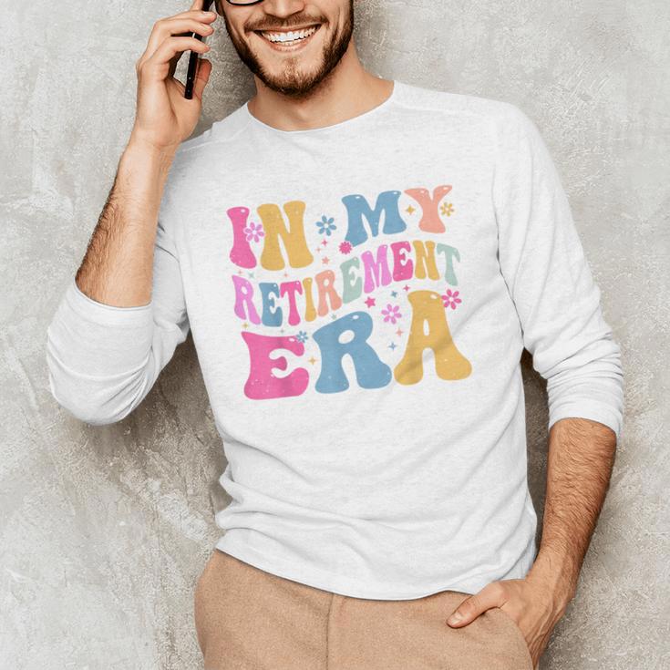 Retro Groovy Retirement Era Retired Teacher Men's Long Sleeve T-Shirt, novelty gifts, funny gifts Retro Groovy Retirement Era Retired Teacher Men's Long Sleeve T-Shirt, novelty gifts, funny gifts
