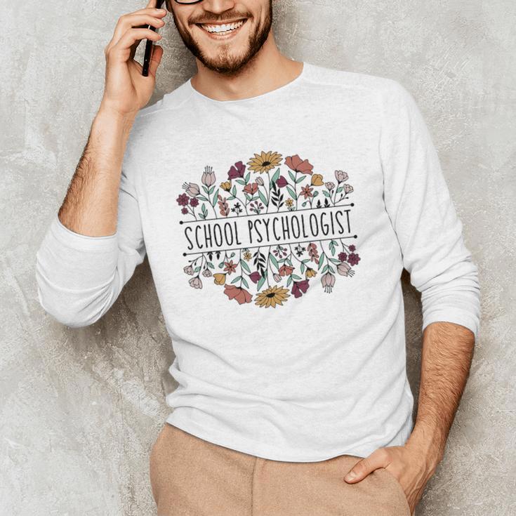 School Psychologist Psychology Teacher Appreciation Men's Long Sleeve T-Shirt, novelty gifts, funny gifts School Psychologist Psychology Teacher Appreciation Men's Long Sleeve T-Shirt, novelty gifts, funny gifts