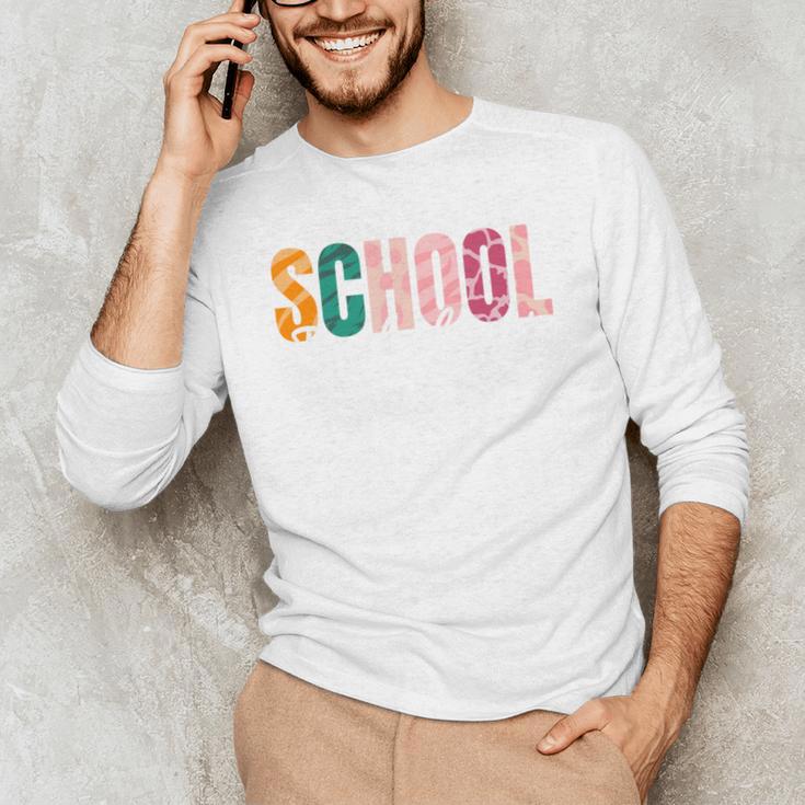 School Psychologist Rainbow Psychology Teacher Men's Long Sleeve T-Shirt, novelty gifts, funny gifts School Psychologist Rainbow Psychology Teacher Men's Long Sleeve T-Shirt, novelty gifts, funny gifts