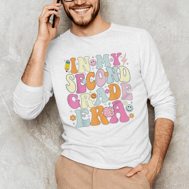 In My Second Grade Era 2nd Grade Girl Teacher Back To School Men's Long Sleeve T-Shirt, novelty gifts, funny gifts In My Second Grade Era 2nd Grade Girl Teacher Back To School Men's Long Sleeve T-Shirt, novelty gifts, funny gifts