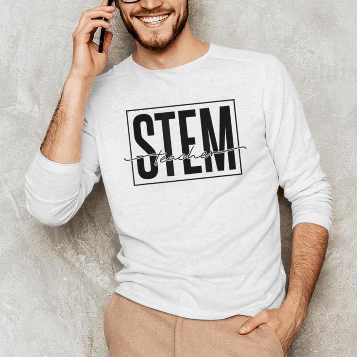 Stem Teacher Science Technology Engineering Math Teachers Men's Long Sleeve T-Shirt, novelty gifts, funny gifts Stem Teacher Science Technology Engineering Math Teachers Men's Long Sleeve T-Shirt, novelty gifts, funny gifts