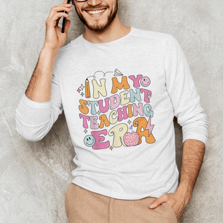 In My Student Teaching Era Back To School Teacher Team Men's Long Sleeve T-Shirt, novelty gifts, funny gifts