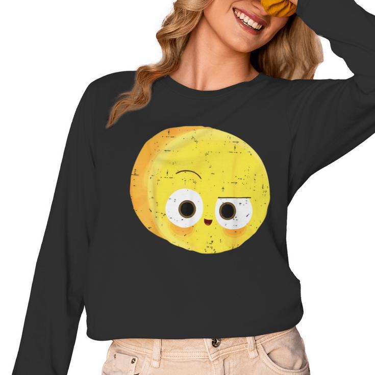 The Big Cheese Good Egg Teacher Halloween Costume Food Group Women Long Sleeve T-Shirt