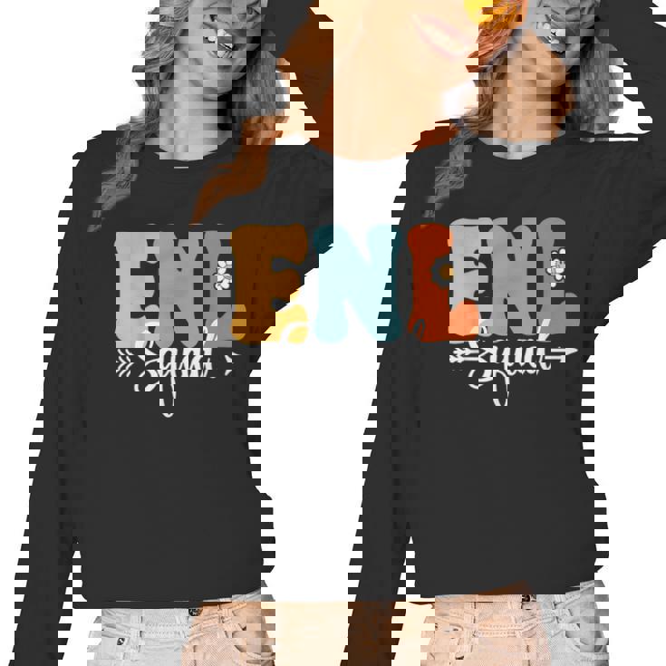 ENL Squad Back To School Teachers Students ENL Crew Men Women Girls Kids Women Long Sleeve T-Shirt