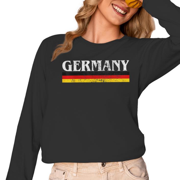 Germany Vintage Women Long Sleeve T-Shirt