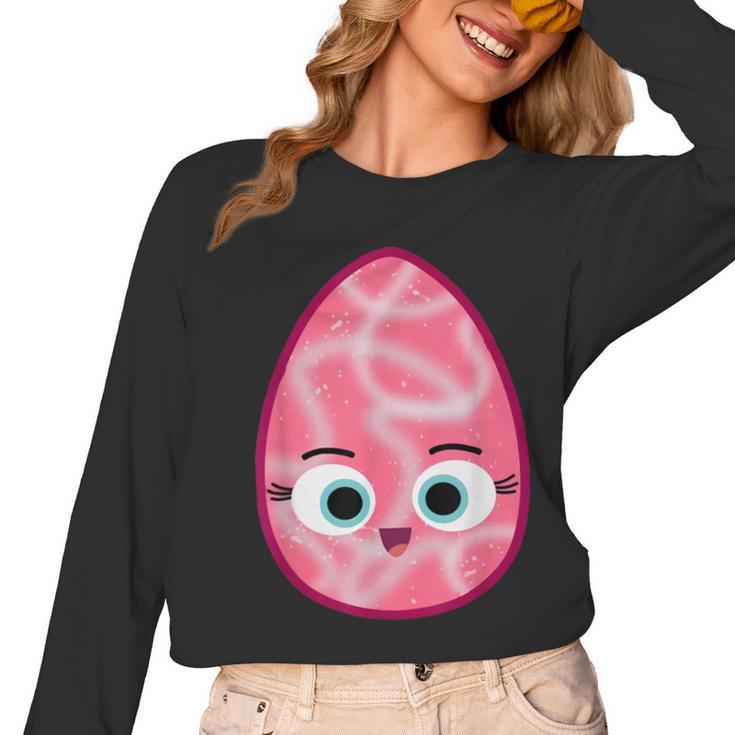 Good Egg Teacher Halloween Costume Group The Greg Egg Women Long Sleeve T-Shirt